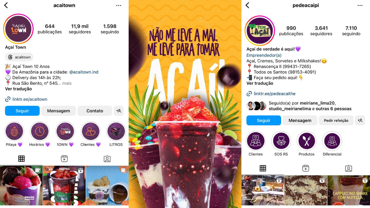 39 Ideias de Biografia para Instagram de Açaí Beleza Lucrativa