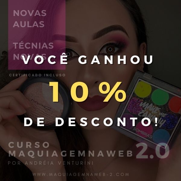 Maquiagem na Web 2.0 - Já imaginou poder aprender técnicas de