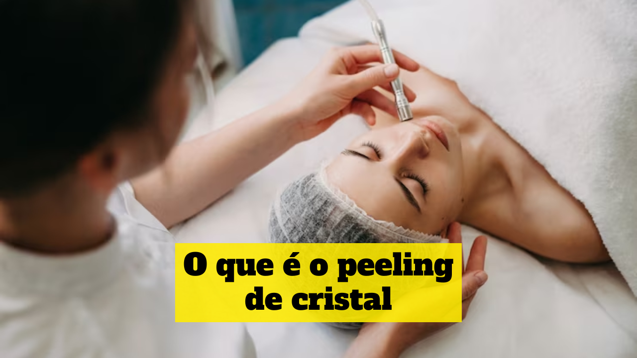 o que é o peeling de cristal