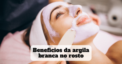 beneficios da argila branca no rosto