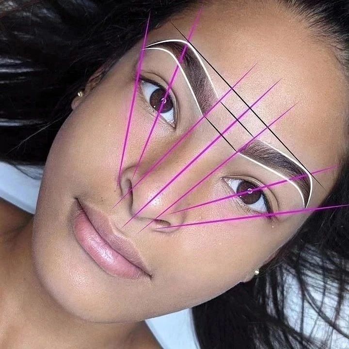 Sobrancelha para rosto oval