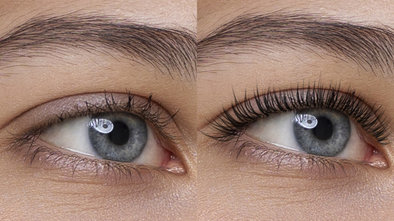 Lash Lifting Antes e Depois
