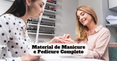 Material de Manicure e Pedicure Completo