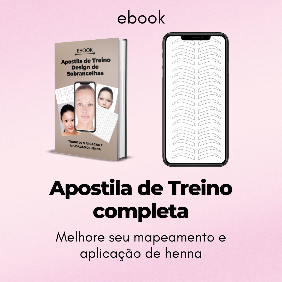 Caderno De Treino Design De Sobrancelha Pdf Beleza Lucrativa 