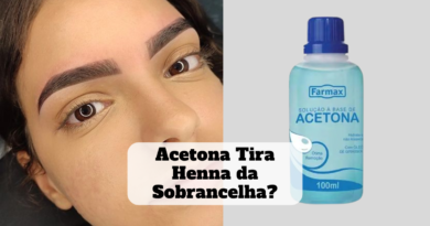 acetona tira henna da sobrancelha