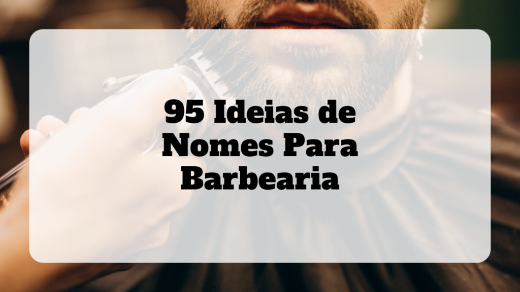 ideias de nomes para barbearia