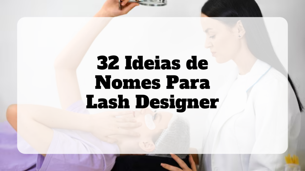 ideias de nomes para lash designer