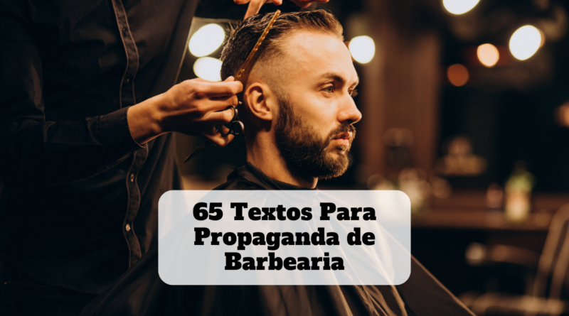 texto para propaganda de barbearia