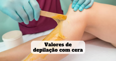 valores de depilação com cera