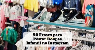 frases para postar roupas infantil no instagram