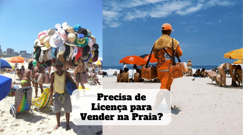 precisa de licença para vender na praia