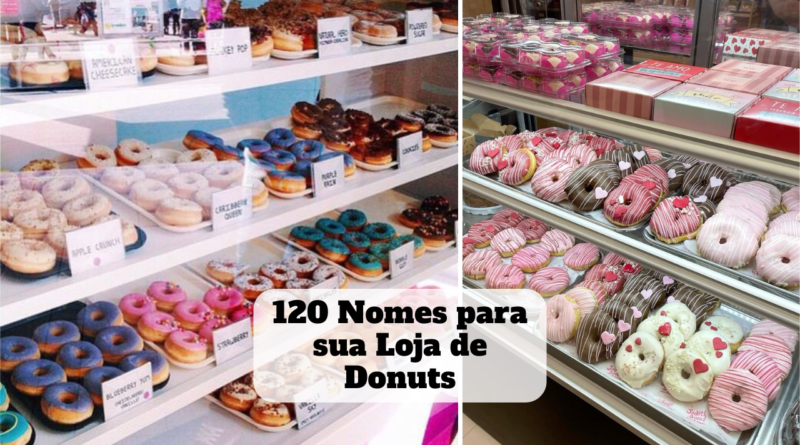 nomes para loja de donuts