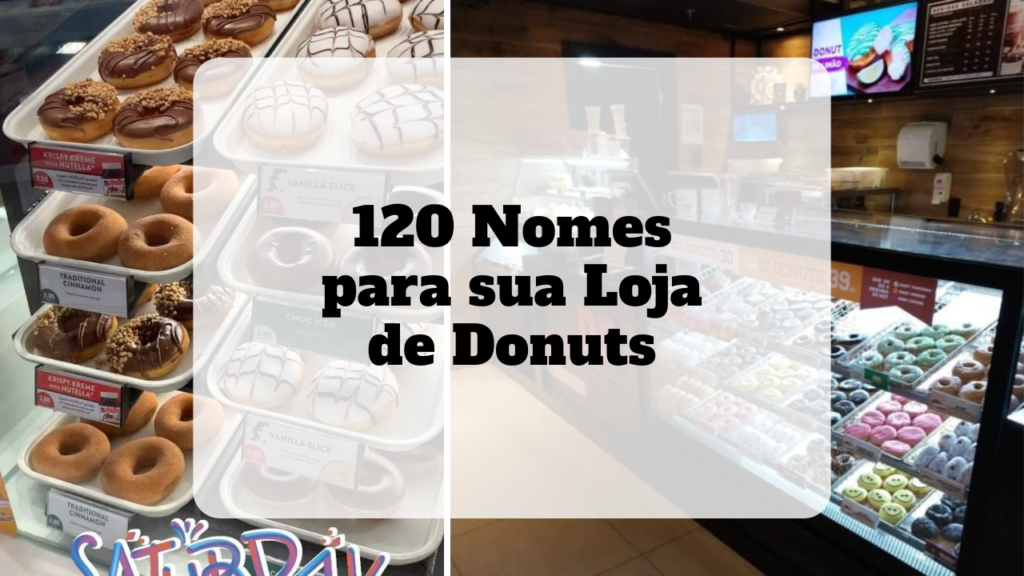 nomes para loja de donuts