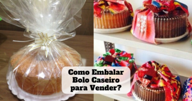 como embalar bolo caseiro para vender