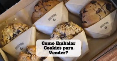 como embalar cookies para vender