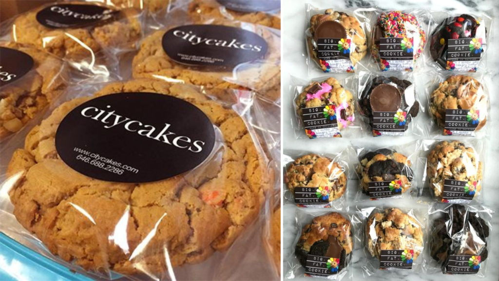 como embalar cookies para vender