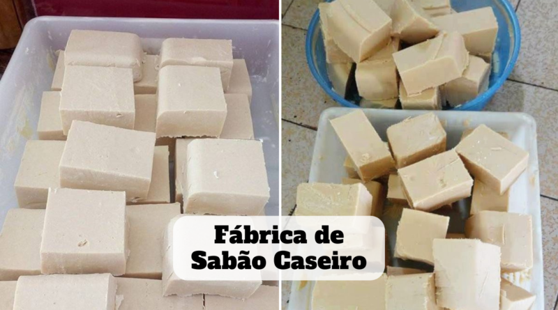 fábrica de sabão caseiro