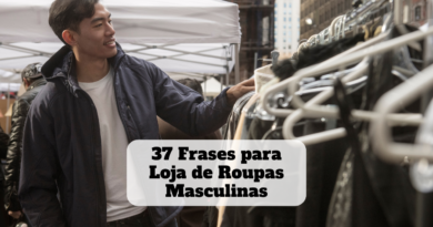 frases para loja de roupas masculinas