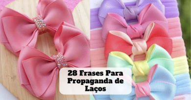 frases para propaganda de laços