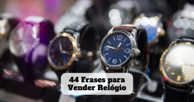 frases para vender relógio