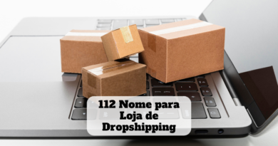 nome para loja de dropshipping