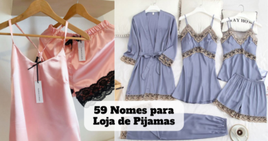 nomes para loja de pijamas