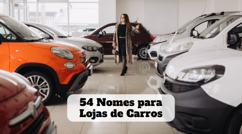 nomes para lojas de carros