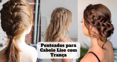 penteados para cabelo liso com trança