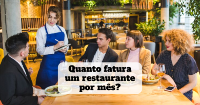 quanto fatura um restaurante por mês