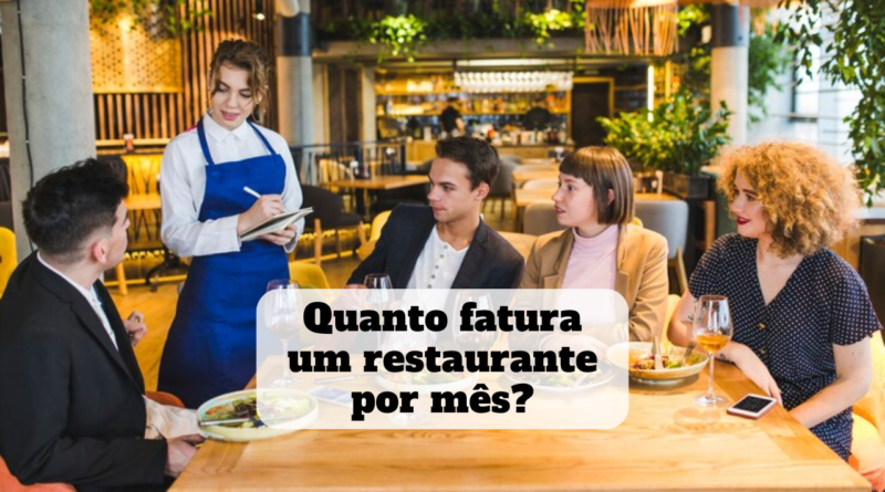 quanto fatura um restaurante por mês