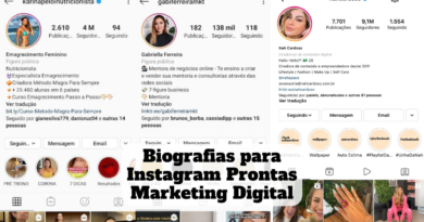 biografia para instagram prontas marketing digital