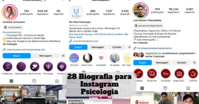 biografia para instagram psicologia