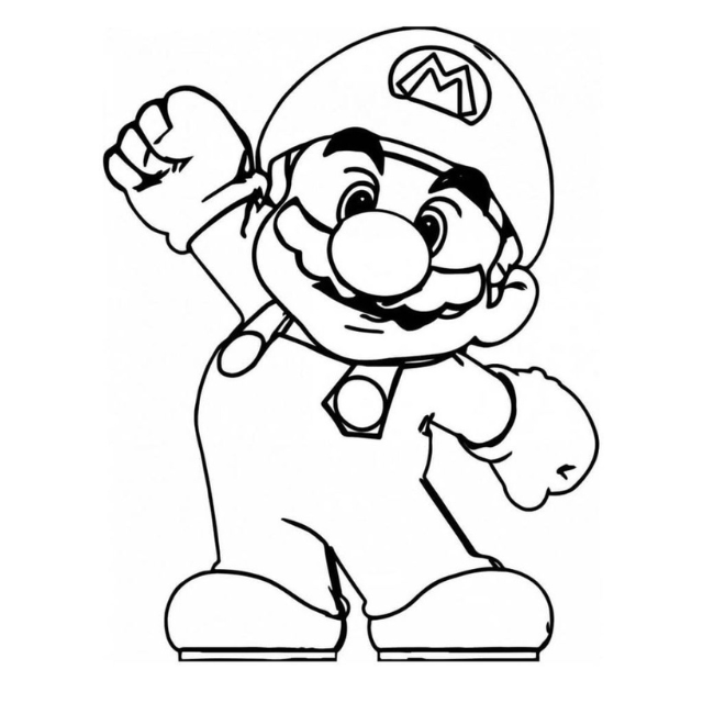 moldes mario bros para imprimir