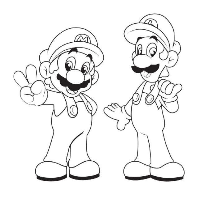 moldes mario bros para imprimir