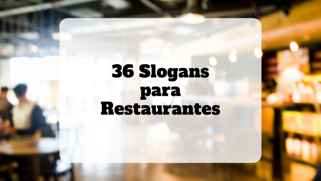 slogan para restaurante