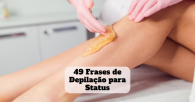 frases de depilação para status