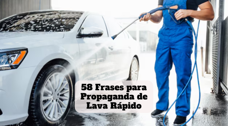 frases propaganda lava rápido