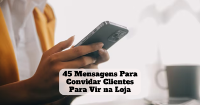 mensagem para convidar cliente para vir na loja