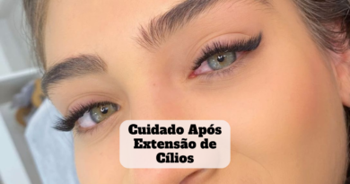 cuidado após extensao de cilios