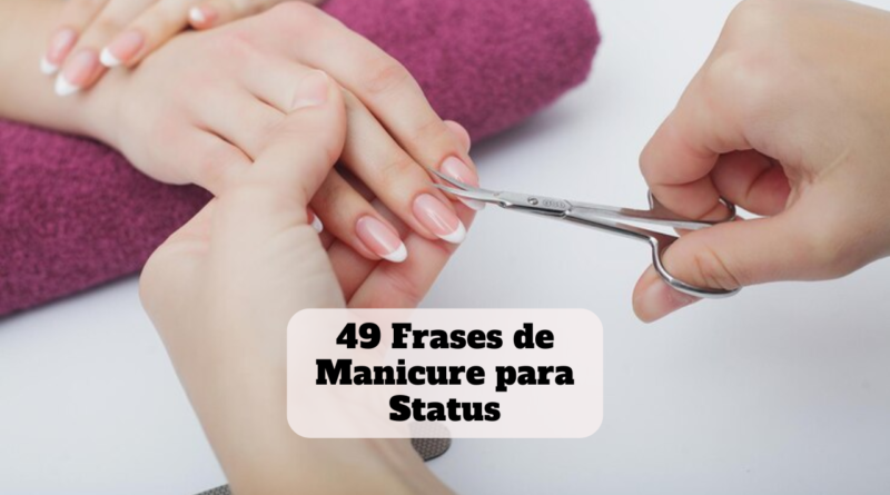 frases de manicure para status