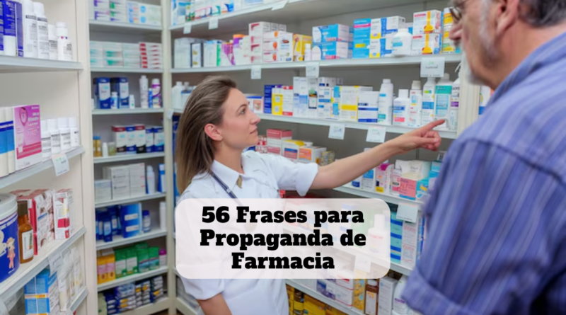 frases para propaganda de farmacia