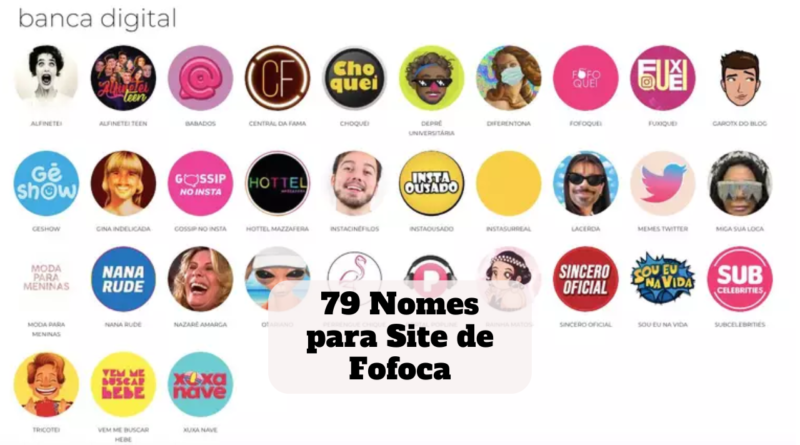 nomes para site de fofoca