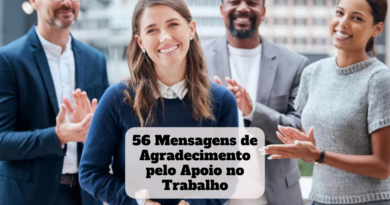 mensagem de agradecimento pelo apoio no trabalho