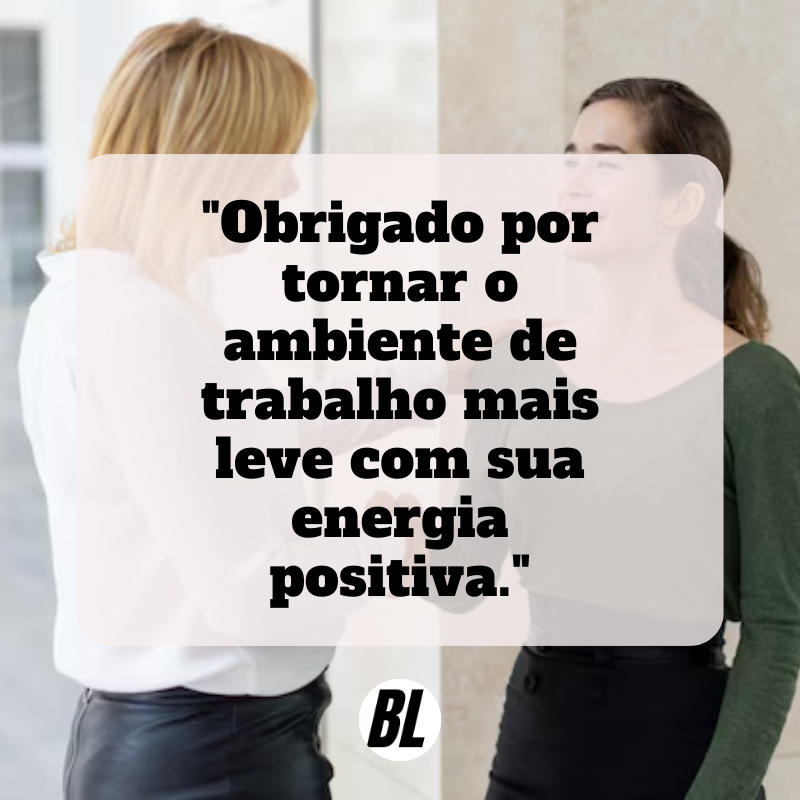 frases de agradecimento pelo trabalho