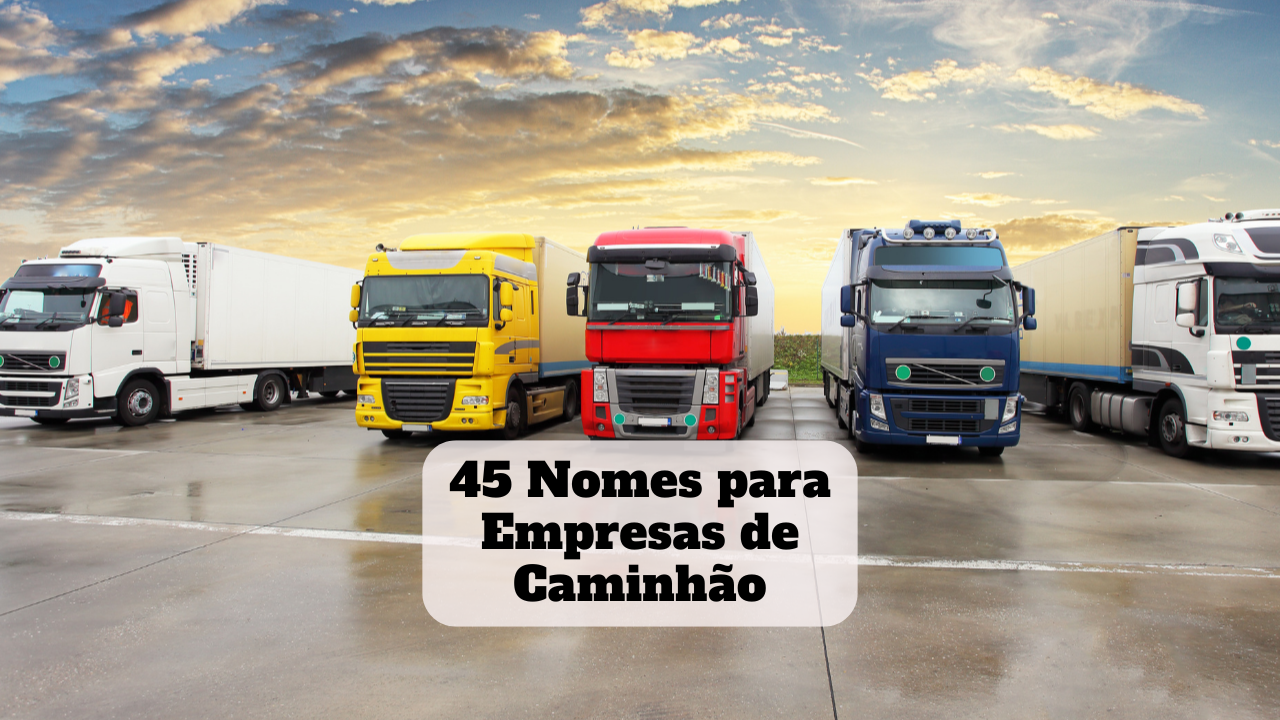 nomes para empresas de caminhão