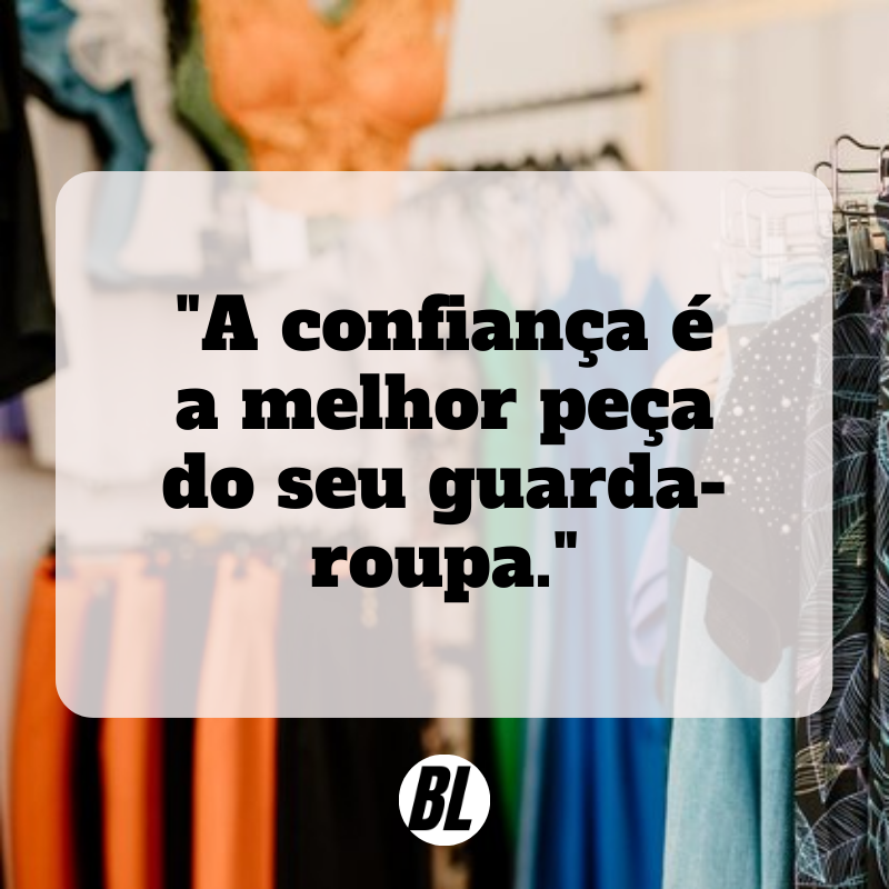 frases motivacionais para loja de roupa