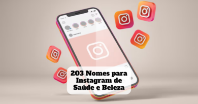 nomes para instagram de saude e beleza