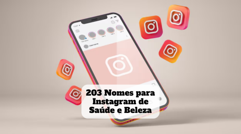 nomes para instagram de saude e beleza