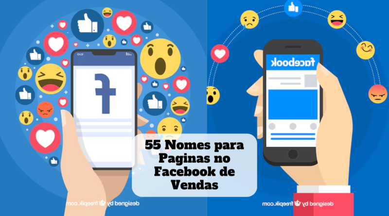 nomes para paginas no facebook de vendas