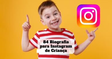 biografia para instagram de criança